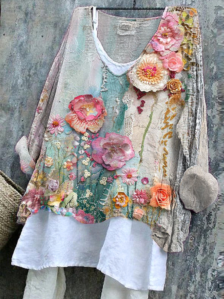 Camicia in stile vintage senza tempo