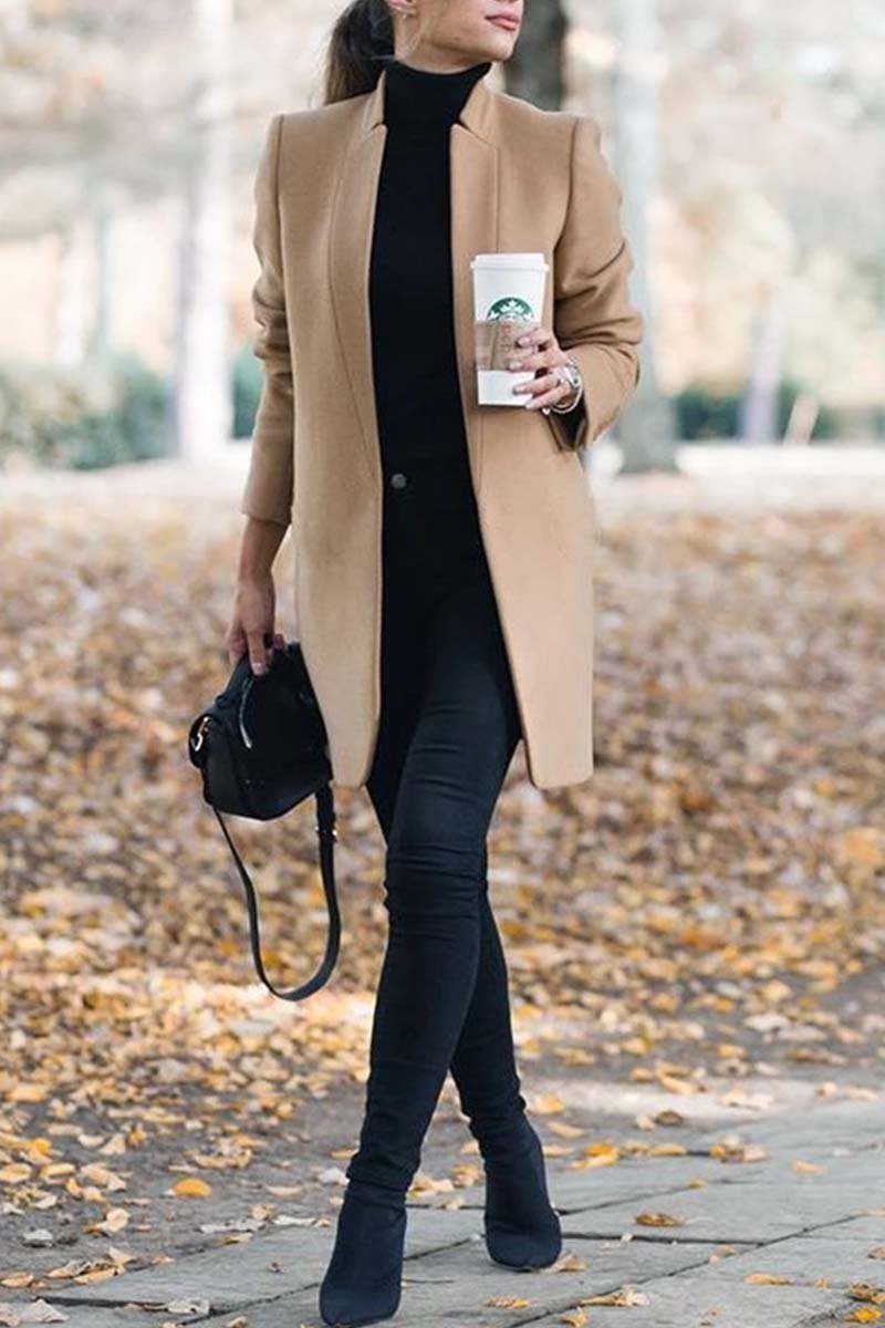 Cappotto dal design curato