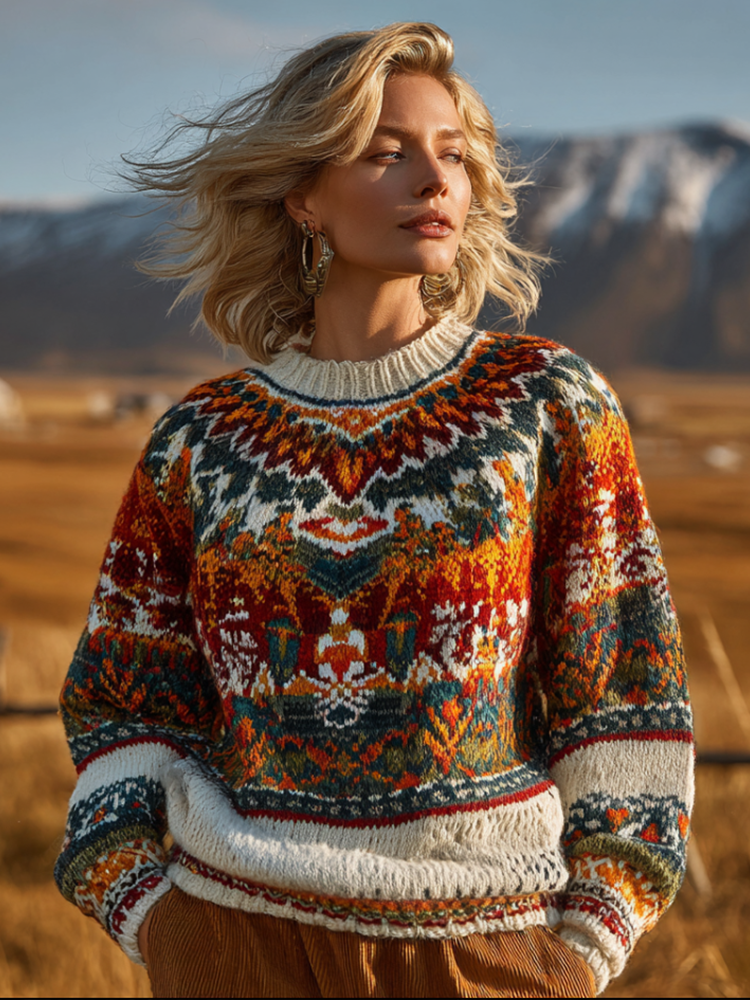 Maglione splendidamente realizzato