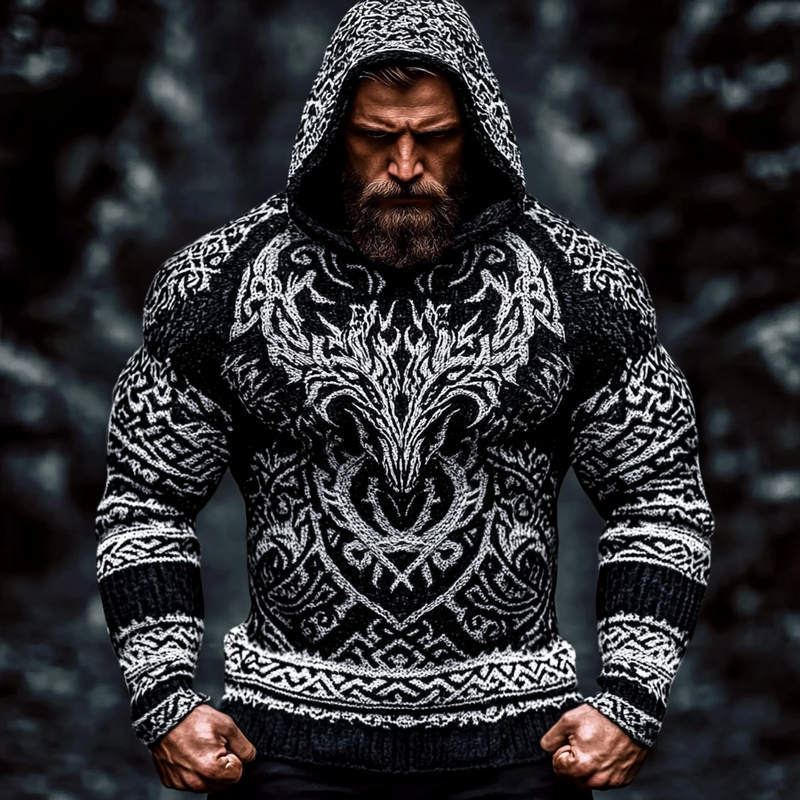 Maglione dal design curato