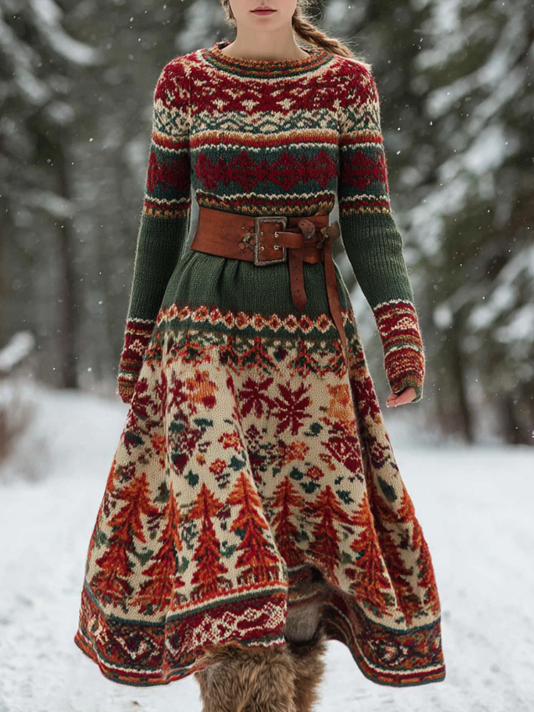 Maglione in stile vintage senza tempo