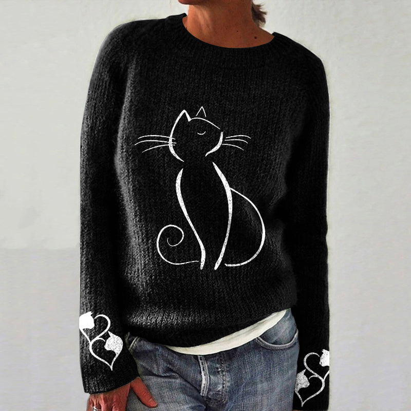 Maglione dal design curato