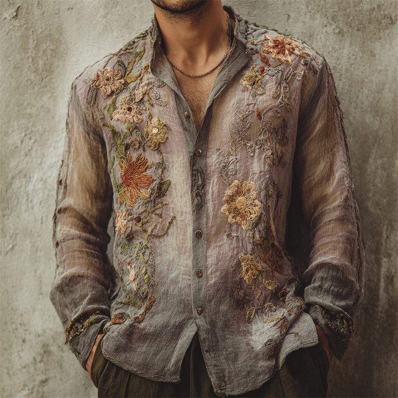 Camicia dal design curato