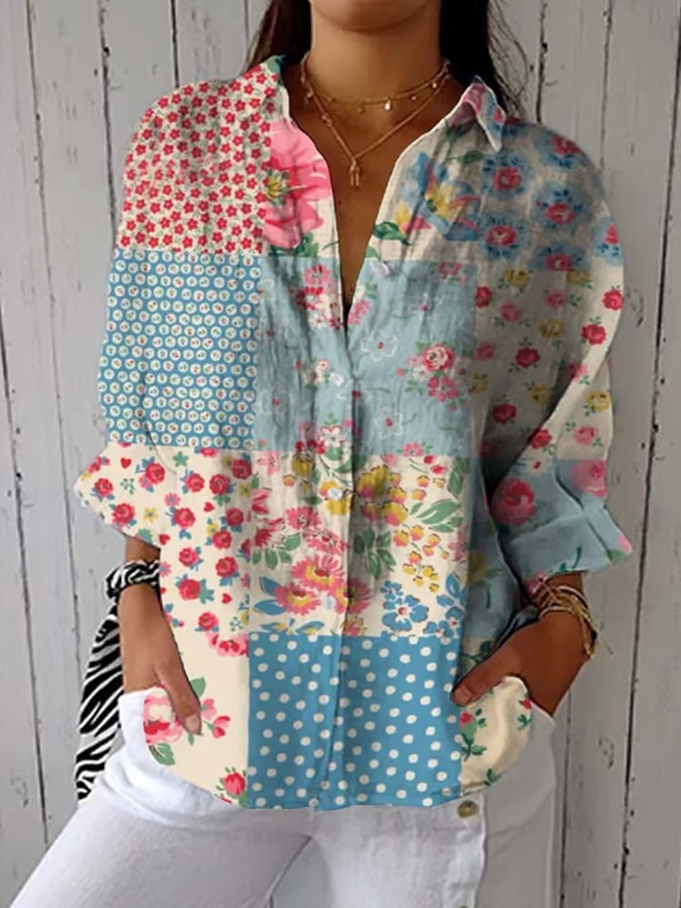 Camicia in stile vintage senza tempo