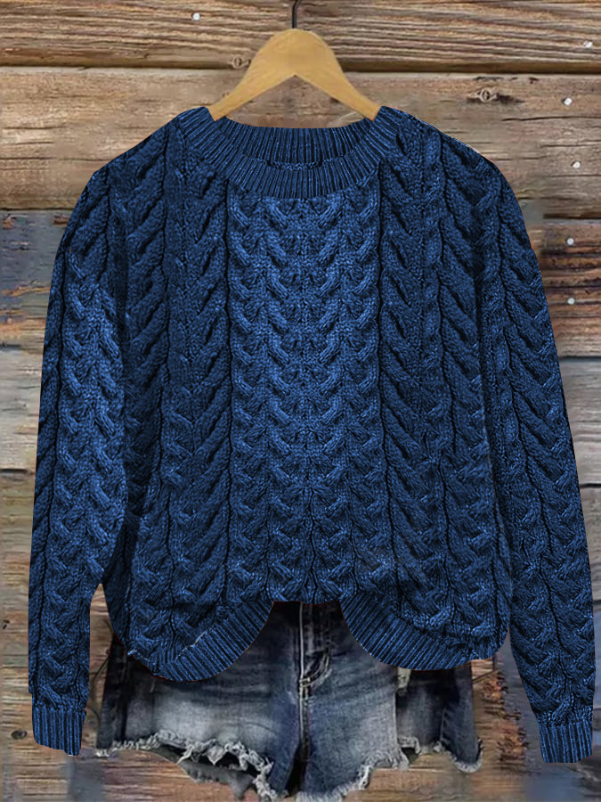 Maglione in stile vintage senza tempo