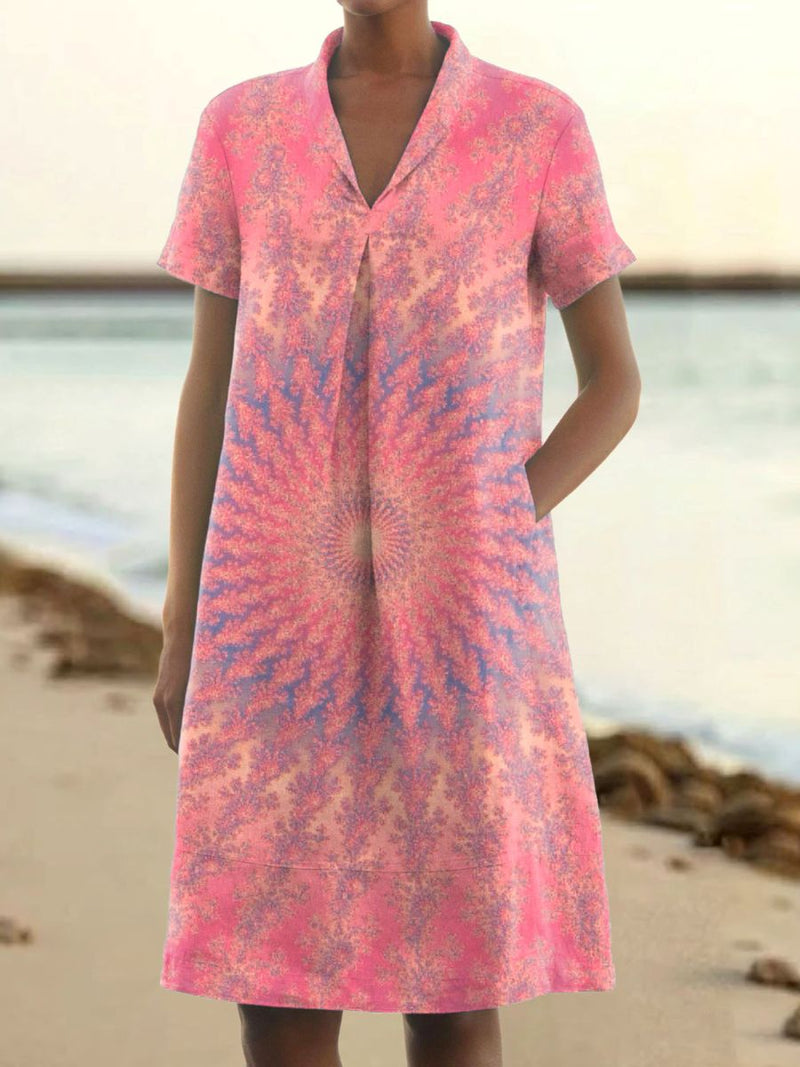 Vestito dal design curato