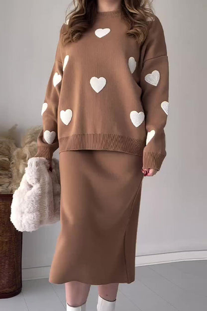 Maglione dal design curato