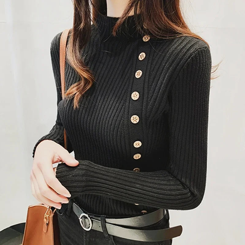 Maglione dal design curato