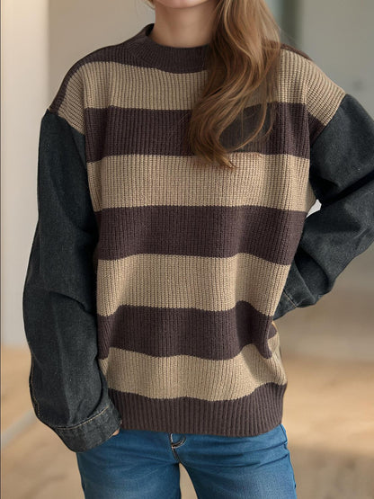 Maglione dal design curato