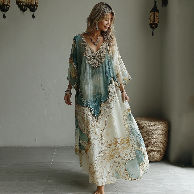 Vestito dal design curato