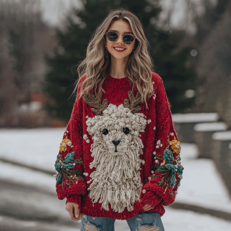 Maglione splendidamente realizzato