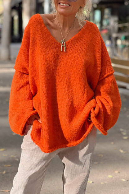 Maglione dal design curato
