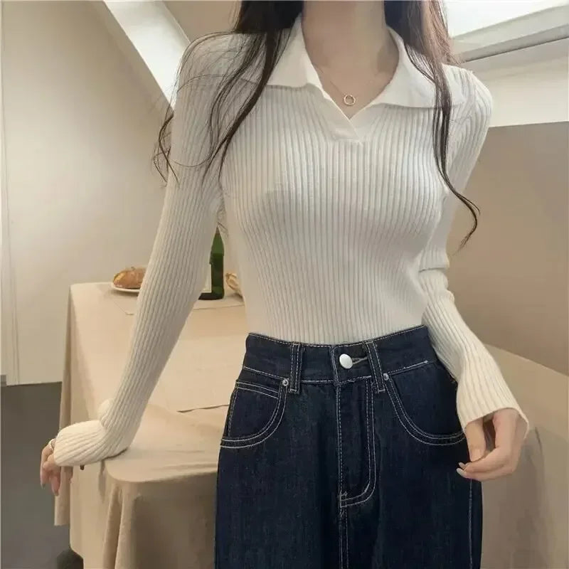 Maglione dal design curato