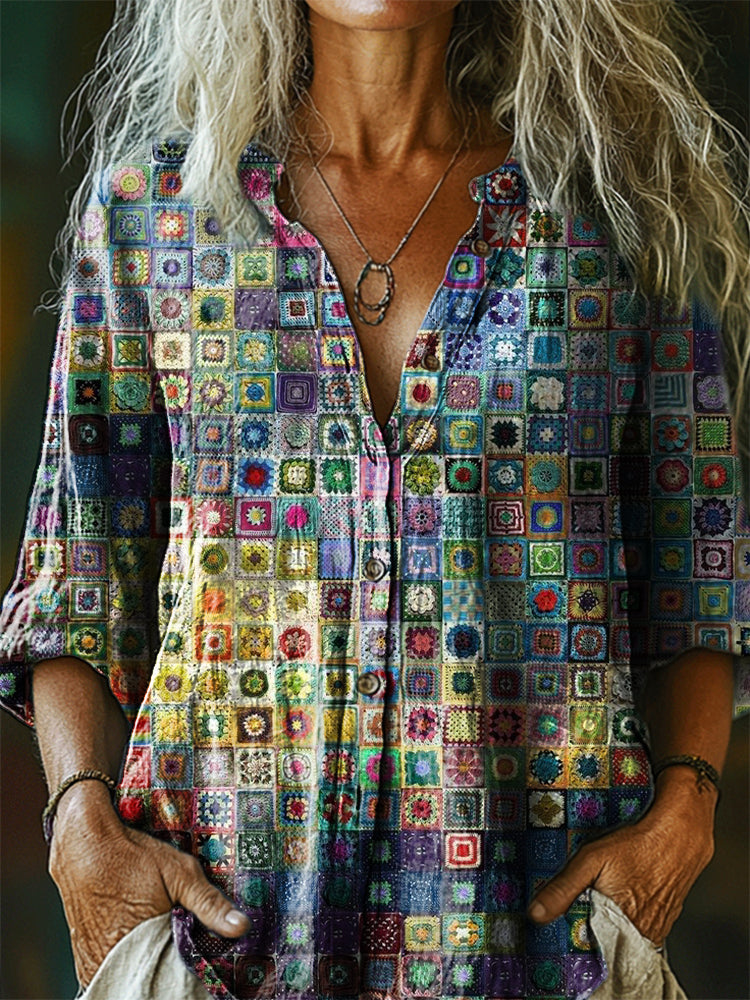 Camicia dal design curato