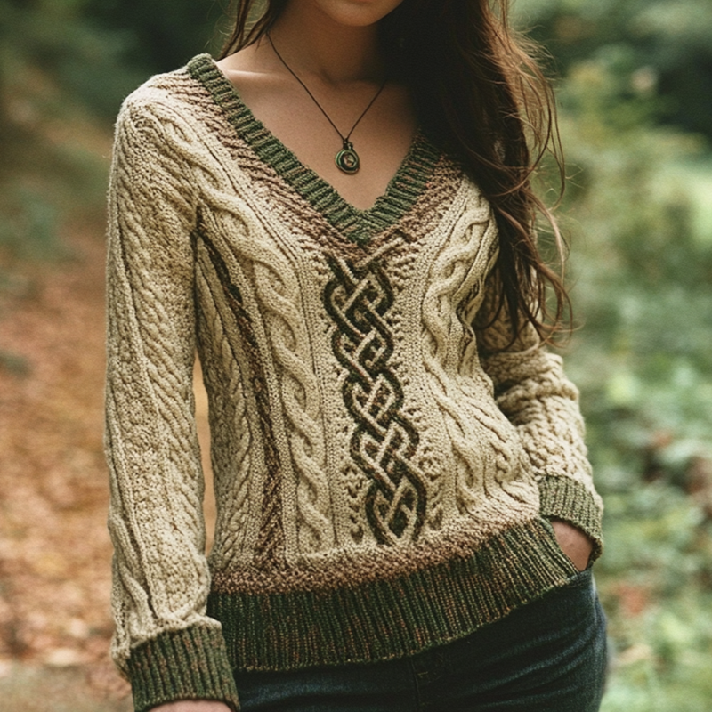 Maglione ispirato al vintage
