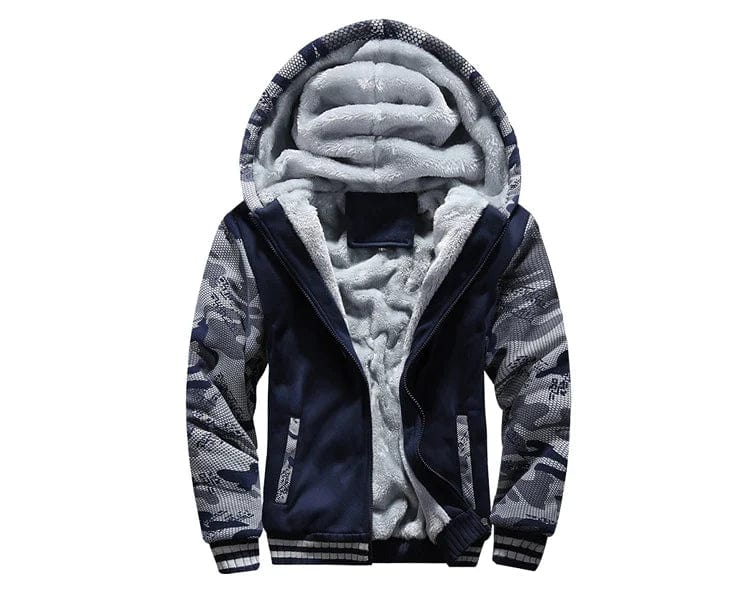 LP | Felpa invernale da uomo oversize con cappuccio