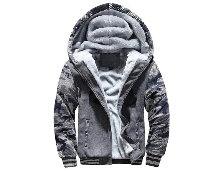 LP | Felpa invernale da uomo oversize con cappuccio