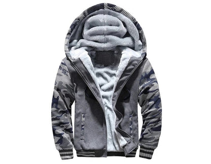 LP | Felpa invernale da uomo oversize con cappuccio