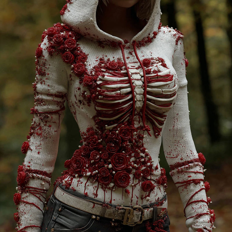 Maglione dal design curato