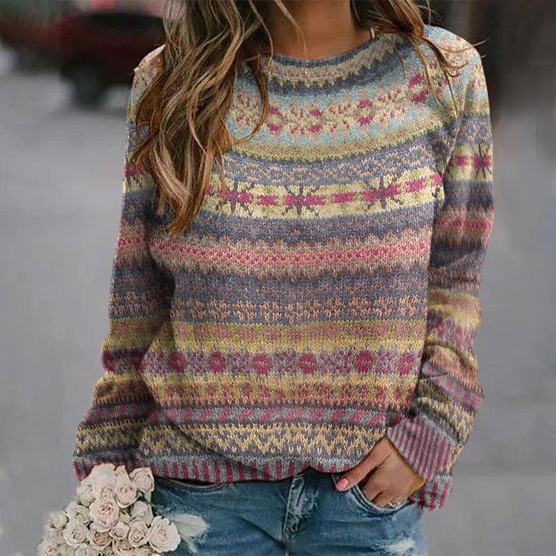 Maglione in stile vintage senza tempo