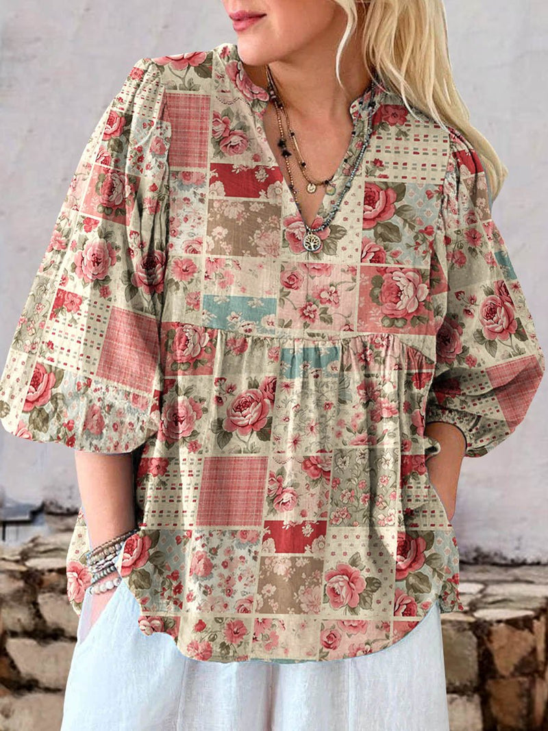 Top ispirato al vintage