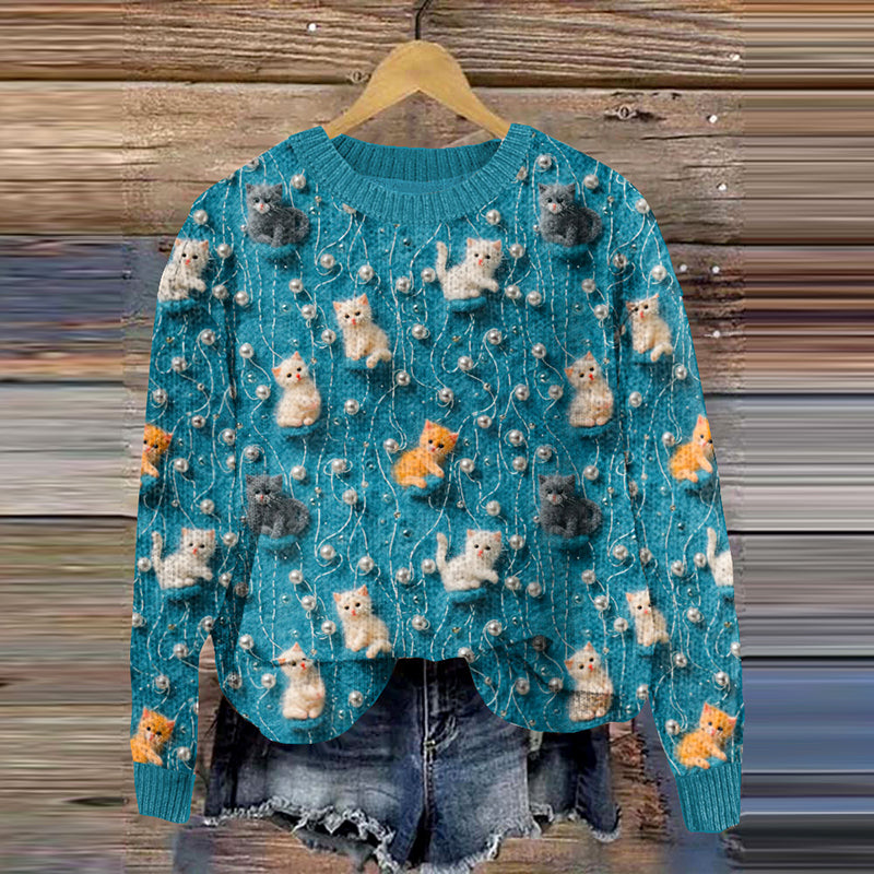 Maglione dal design curato