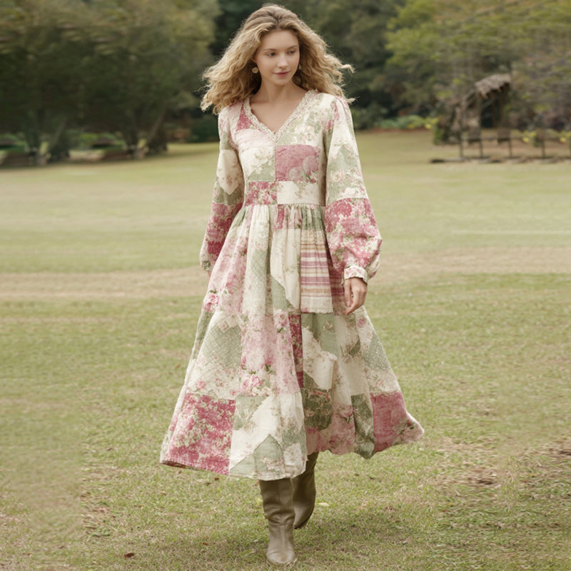 Vestido de inspiración vintage