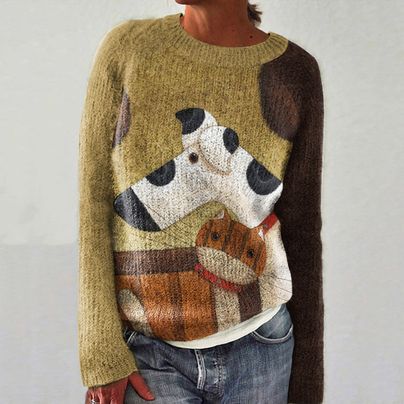 Maglione ispirato al vintage