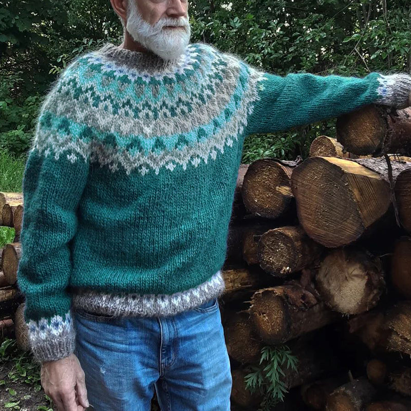 Maglione in stile vintage senza tempo