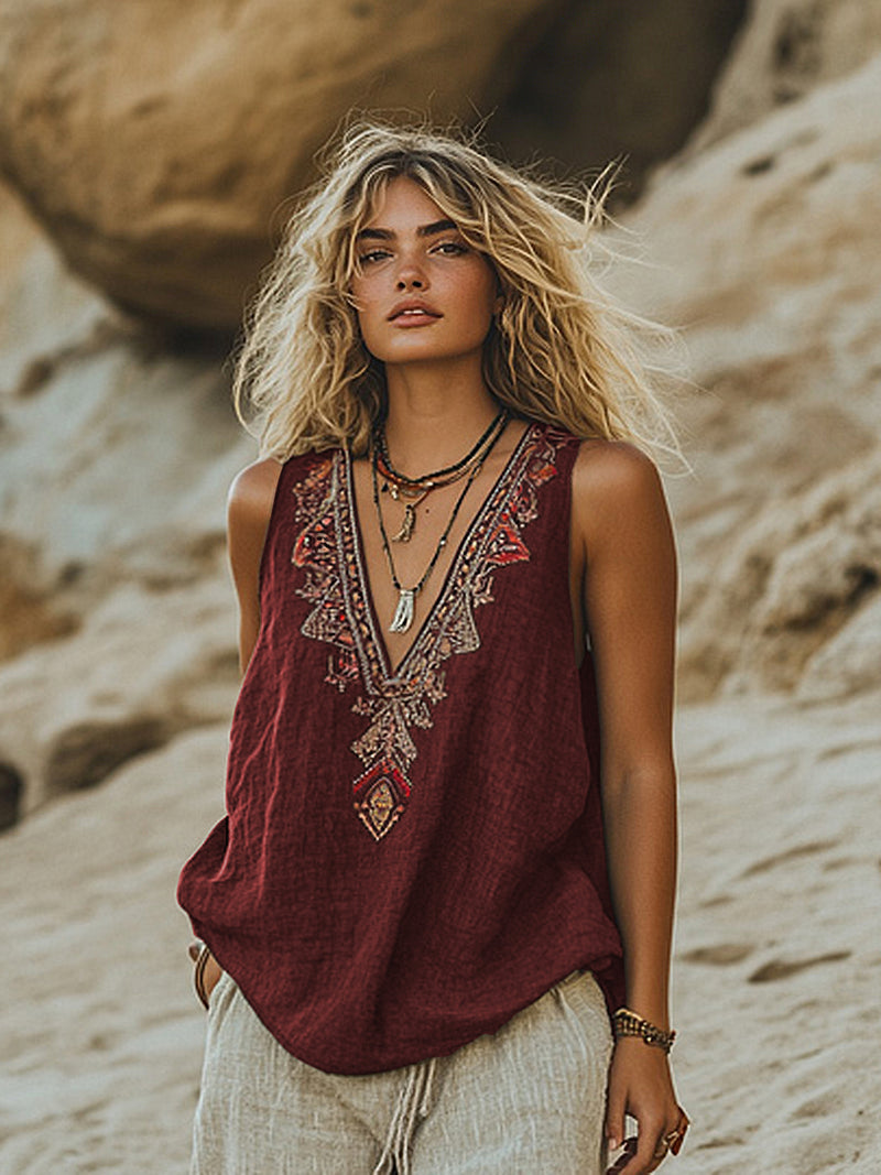 Top in stile vintage senza tempo