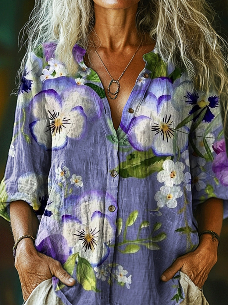 Camicia dal design curato