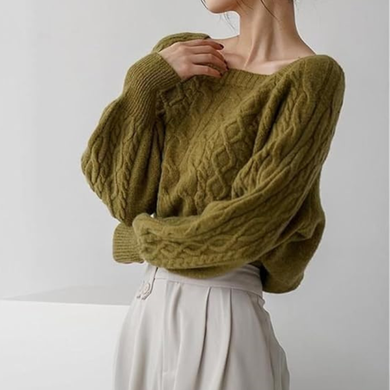 Maglione in stile vintage senza tempo