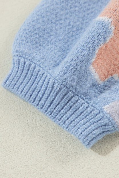 Maglione dal design curato