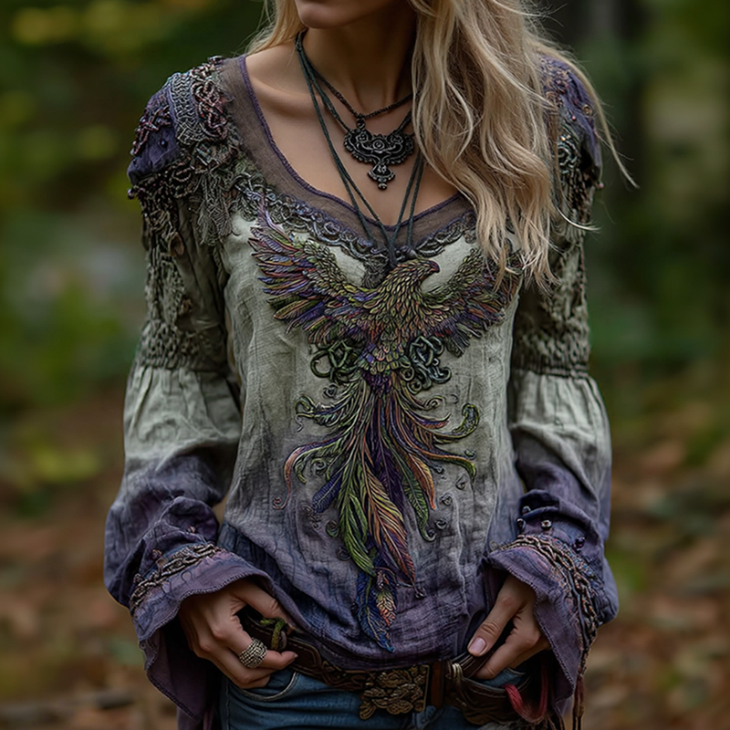 Camicia dal design curato