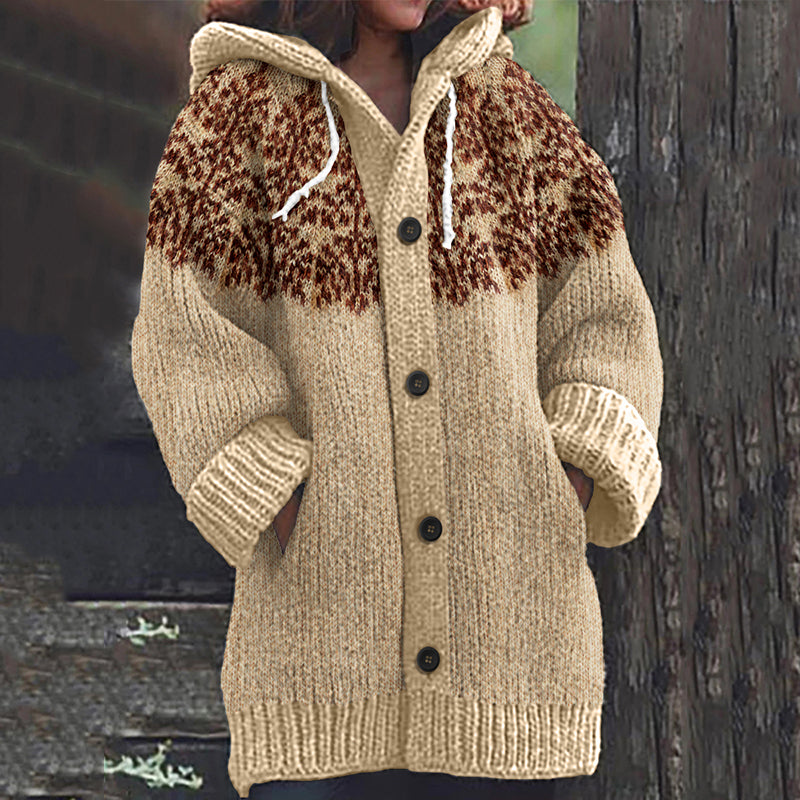 Vintage Forest Floral Cardigan Sweater elevenforest