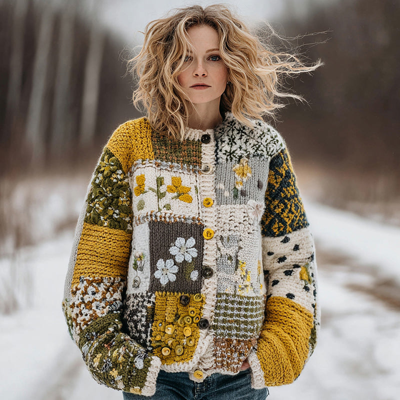 Cardigan dal design curato