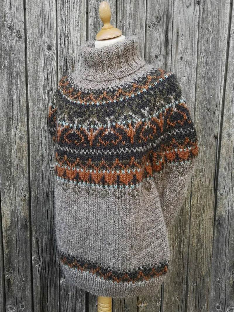 Maglione in stile vintage senza tempo
