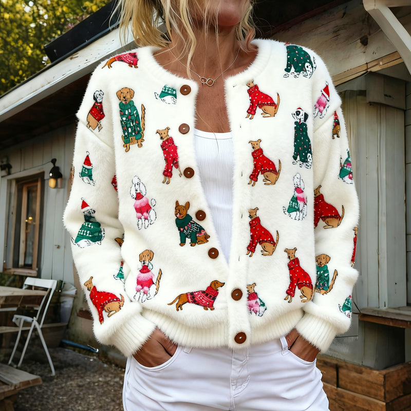 Cardigan dal design curato