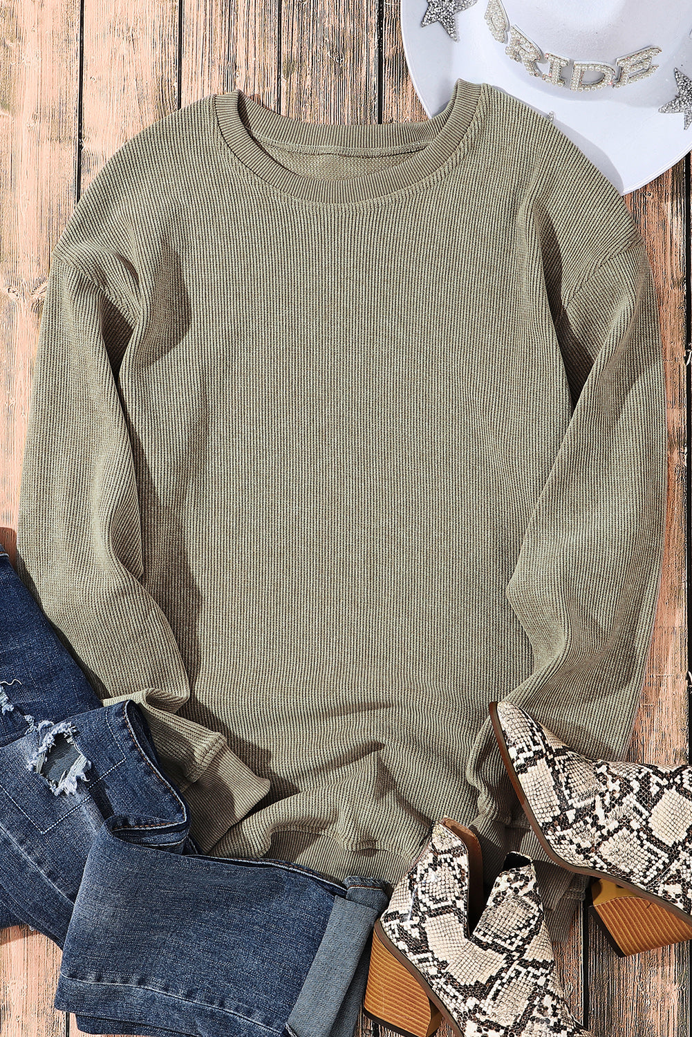 Maglione dal design curato