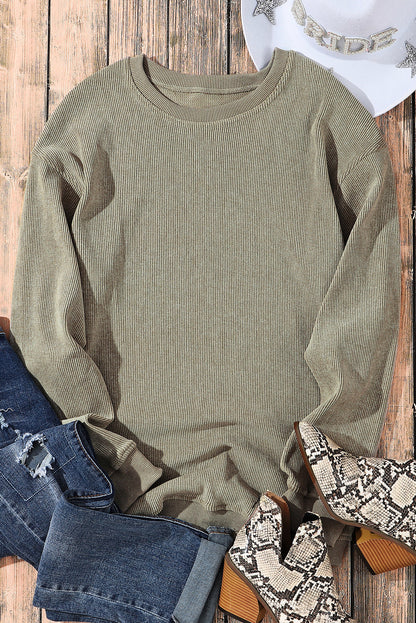 Maglione dal design curato