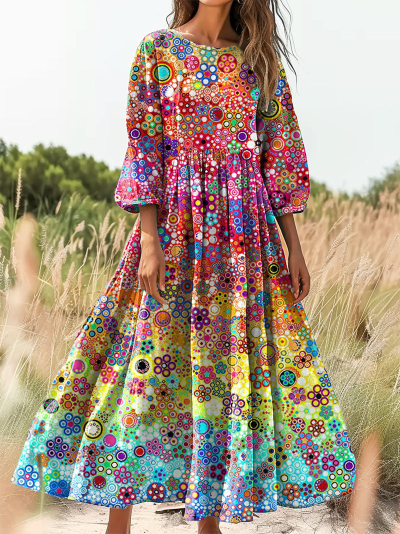 Vestito dal design curato