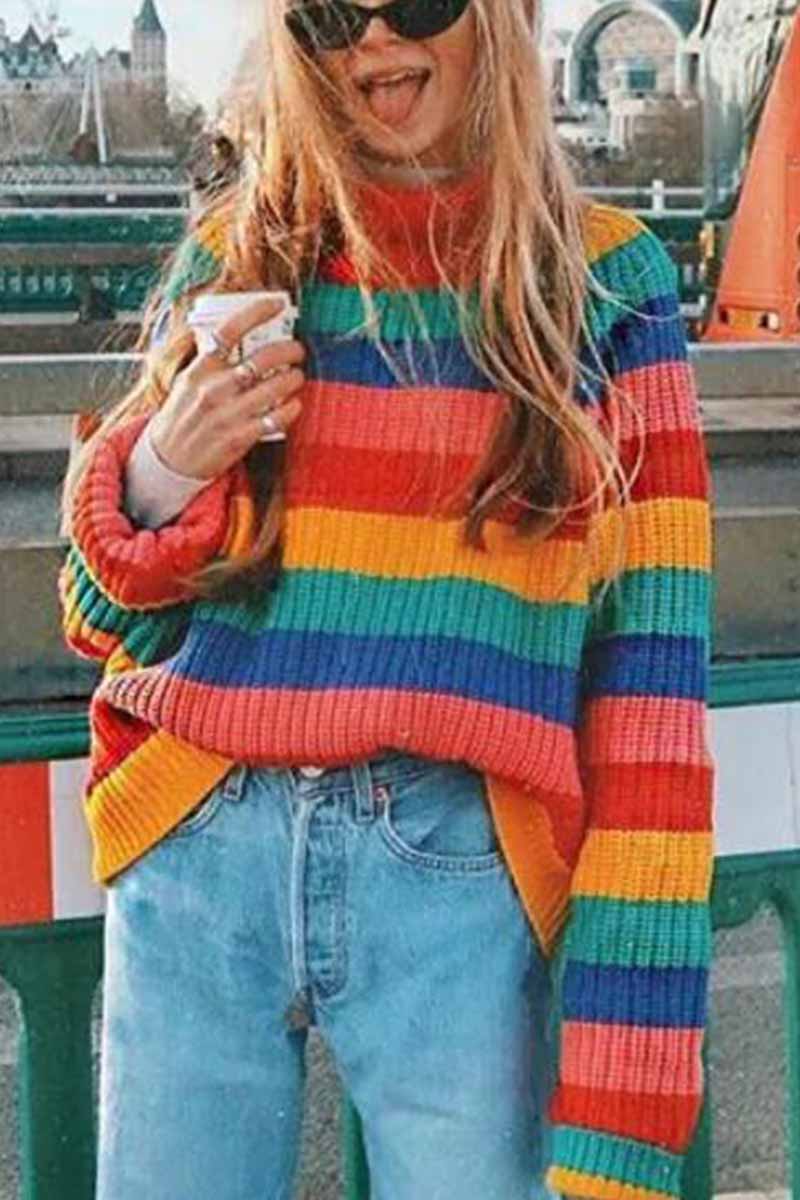 Maglione dal design curato