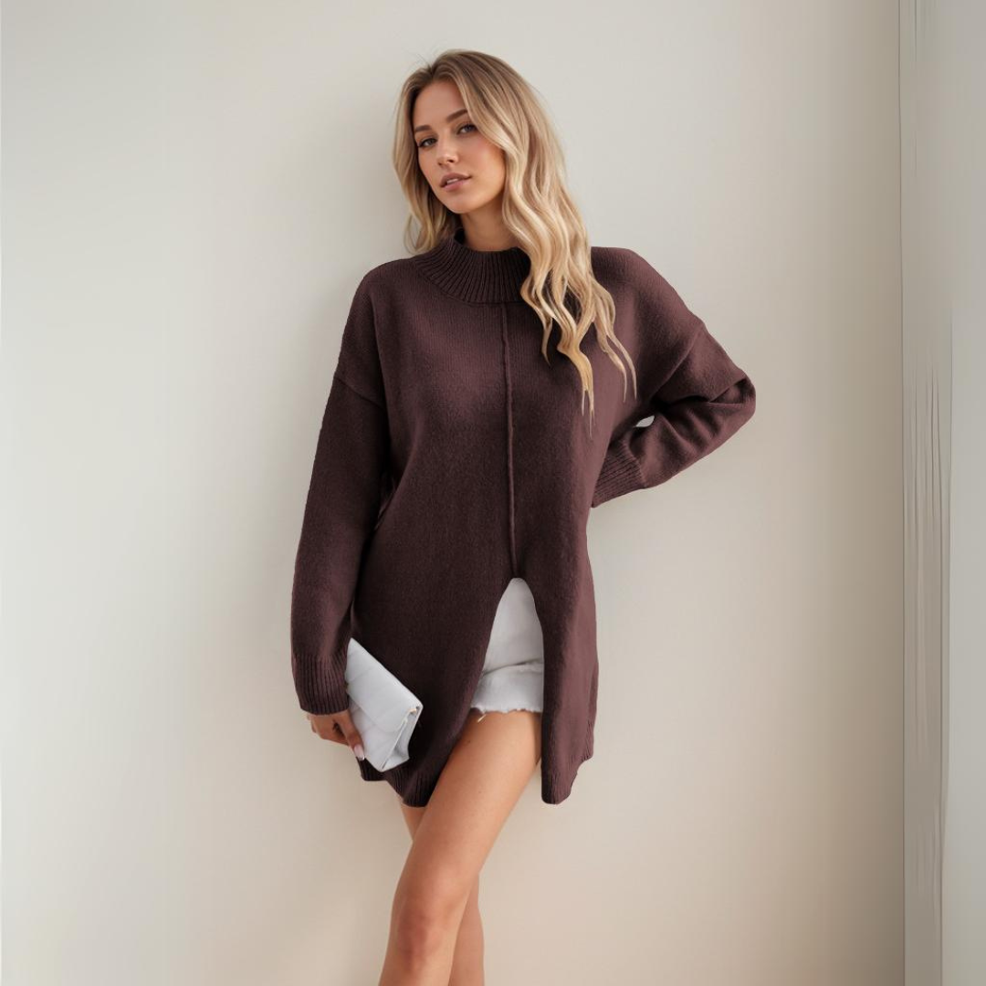 Maglione dal design curato
