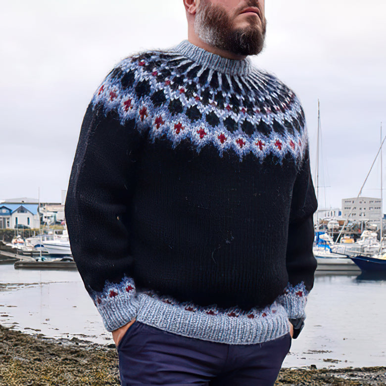 Maglione dal design classico