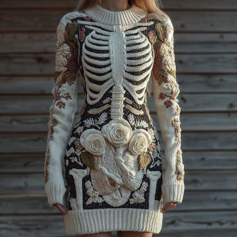 Maglione dal design curato