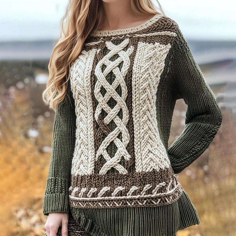 Maglione dal design classico
