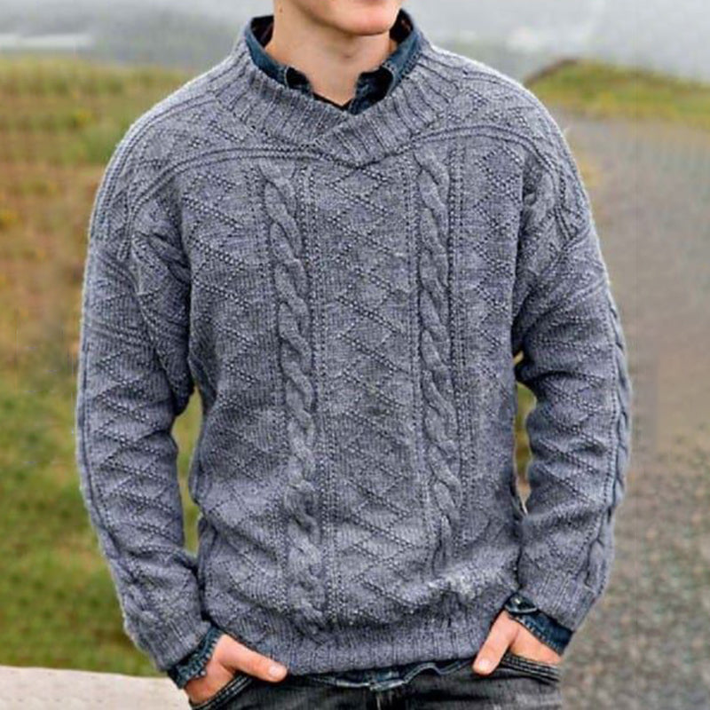 Maglione dal design curato