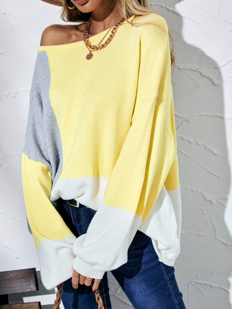 Maglione dal design curato