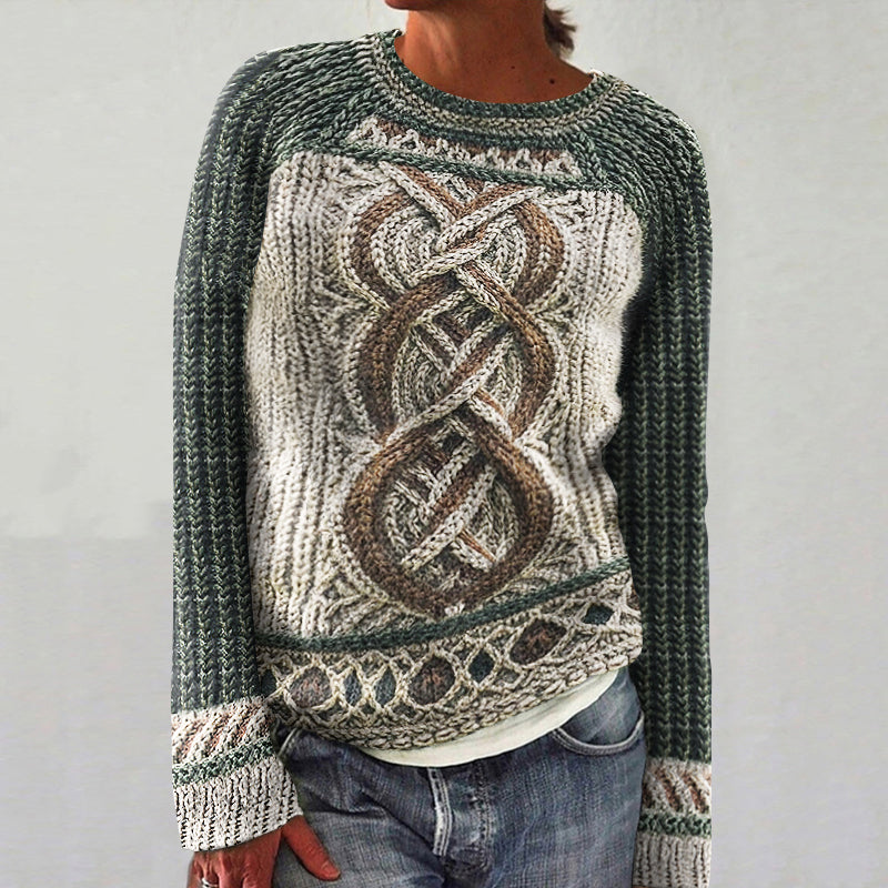 Maglione in stile vintage senza tempo