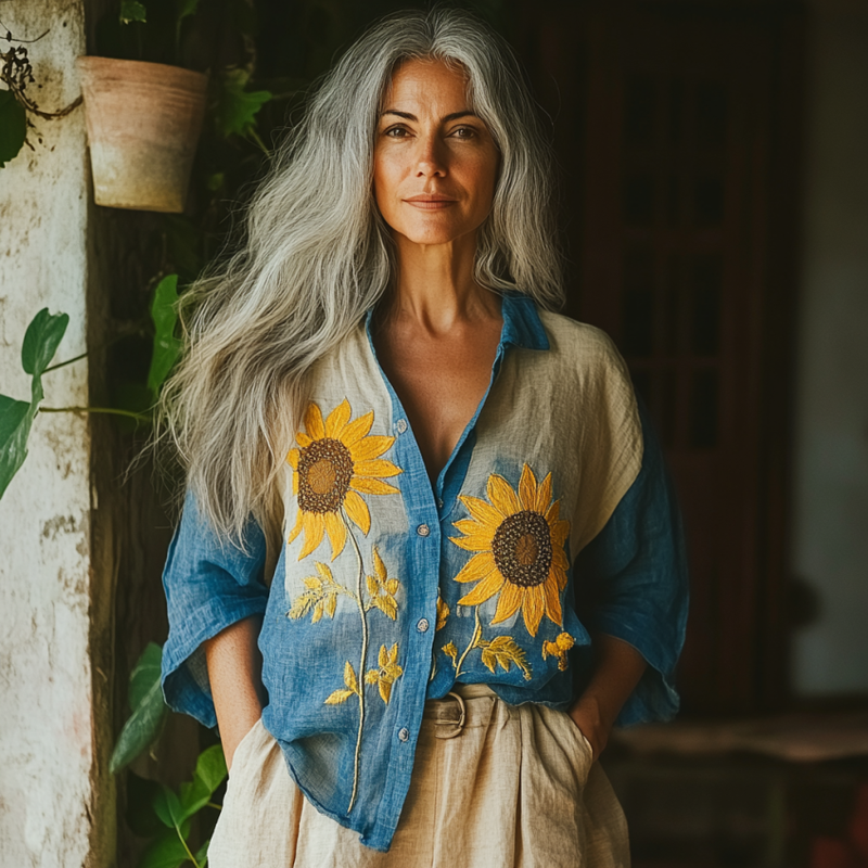 Camicia ispirato al vintage